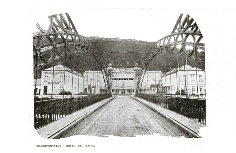 Le second pont de Chaudfontaine