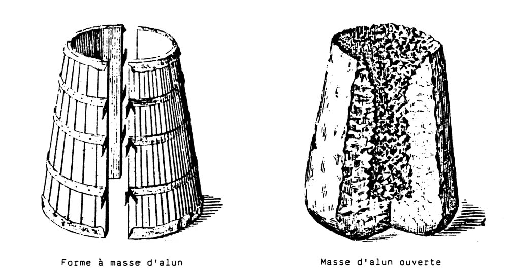 Forme et Masse d'alun