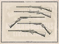 Pl. 42 - Catalogue d'armes Antoine Bertrand Liege 1885