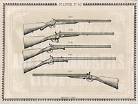 Pl. 43 - Catalogue d'armes Antoine Bertrand Liege 1885
