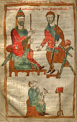 Charlemagne et pepin le bossu - Annale Fulda
