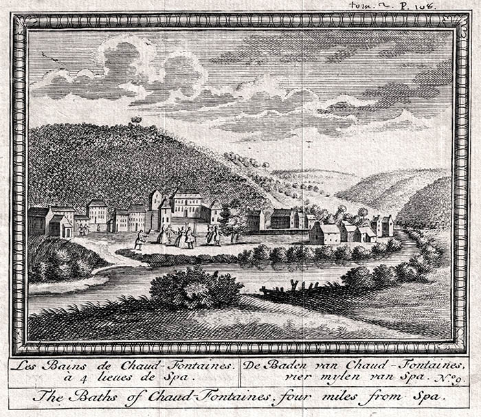 1734 Les bains de Chaudfontaine