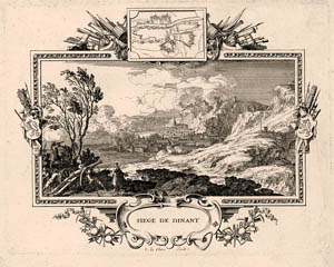Vue de Dinant - 1675 Sebastien Le Clerc