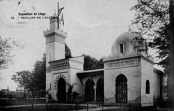 Liege Expo 1905 - Pavillon de l'Algérie
