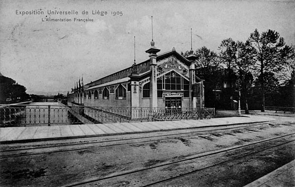 Liege Expo 1905 - Alimentation Française