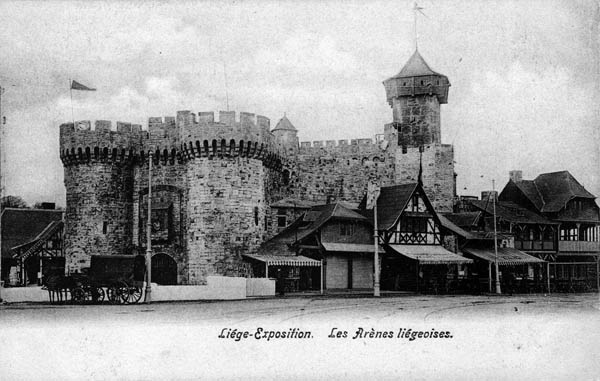 Liege Expo 1905 - Les arènes liégeoises