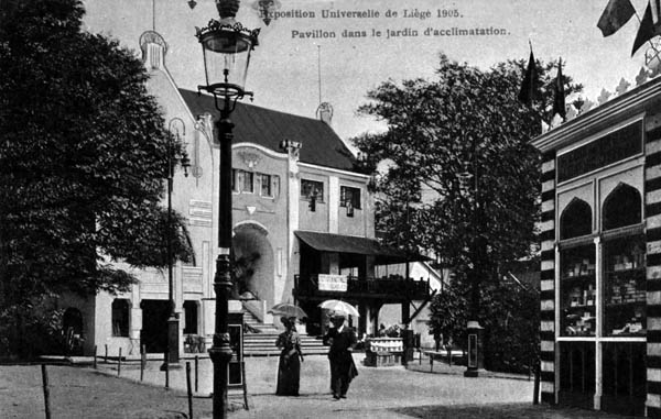 Liege Expo 1905 - Métiers Bourgeois avec Boulangerie