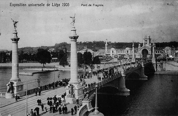 Liege Expo 1905 - Pont de Fragnée  à l'entrée de Fetinne