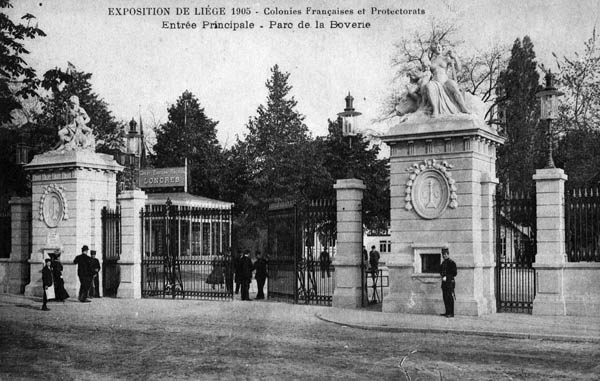 Liege Expo 1905 - Entrée du Parc de la Boverie