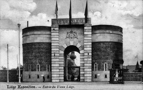 Liege Expo 1905 - Entrée du Vieux Liege