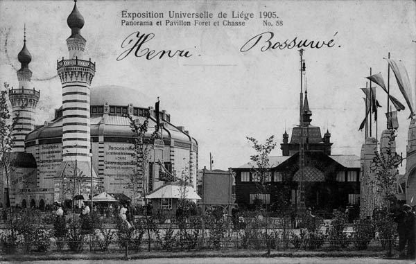 Liege Expo 1905 - Pavillon Foret et Chasse