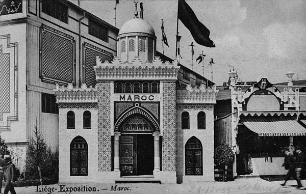 Liege Expo 1905 - Pavillon du Maroc