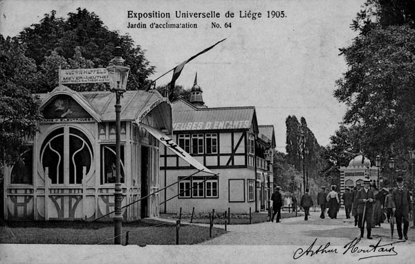 Liege Expo 1905 - Pianos Electiques et Couveuses d'enfants et Régie Ottomane