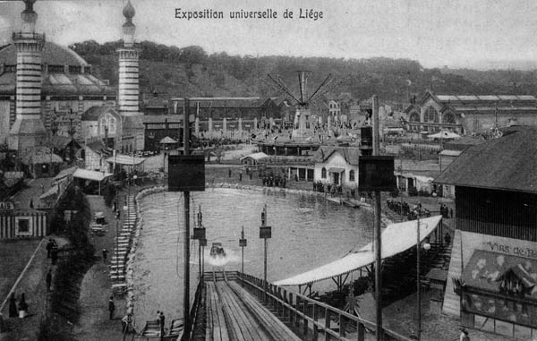 Liege Expo 1905 - Water Chute