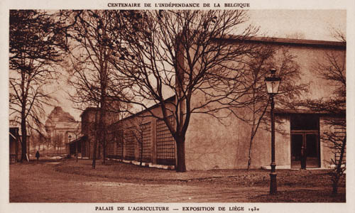 Liege Expo 1930 - PALAIS DE L'AGRICULTURE