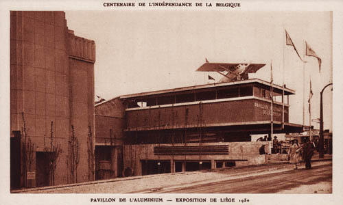 Liege Expo 1930 - PAVILLON DE L'ALUMIINIUM