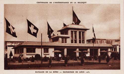 Liege Expo 1930 - PAVILLON DES BRASSERIES