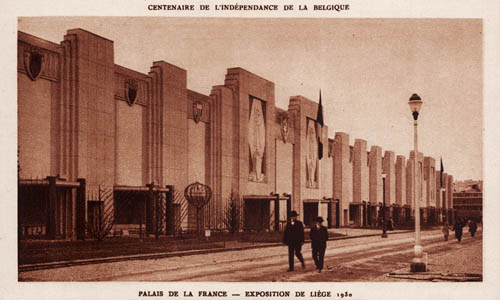 Liege Expo 1930 - PALAIS DE LA FRANCE