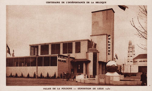 Liege Expo 1930 - PALAIS DE LA POLOGNE