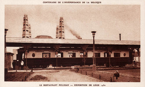 Liege Expo 1930 - RESTAURANT PULLMAN