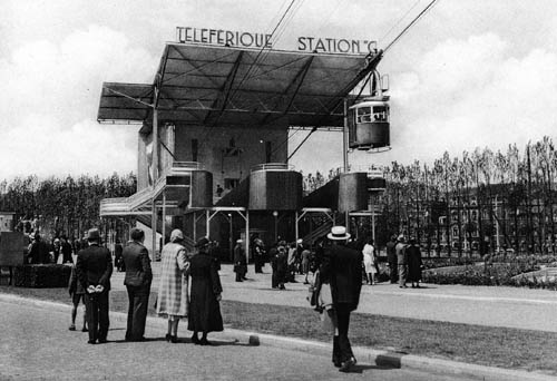Liege Expo 1939 - Station du Téléfrique