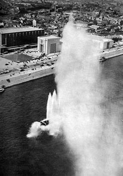 Liege Expo 1939 - Jet d'eau de 100 mètres