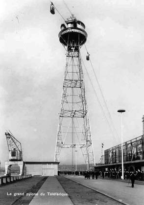 Liege Expo 1939 - Pylône du Téléfrique