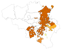 La principauté de Liège - Provinces Belges