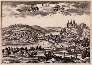 Vue de Huy - 1680 Beaulieu