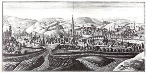 Vue de Huy - 1735 Leloup