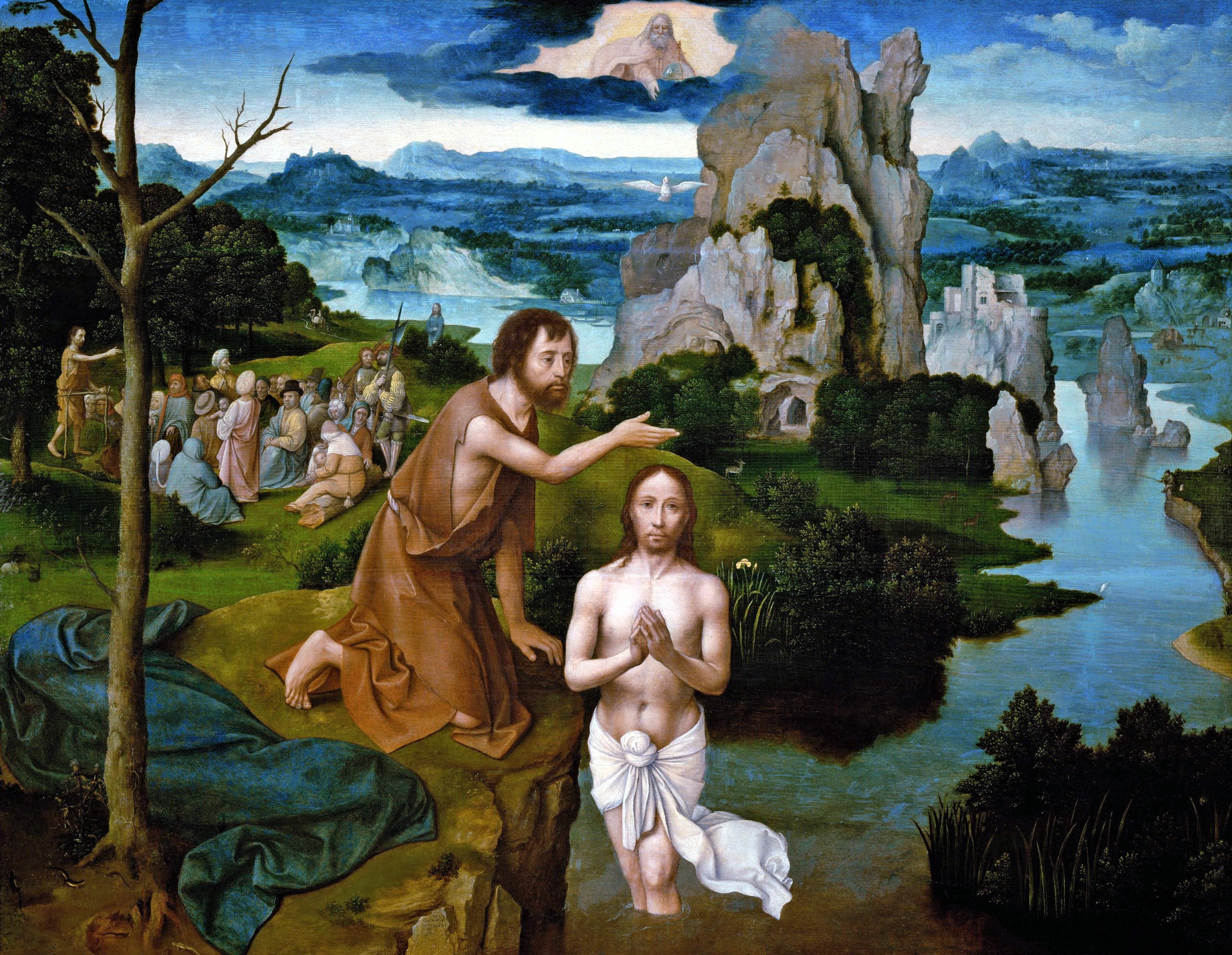 1510 - Patinir - Le Bapteme du Christ
