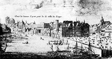 1825 - I. E. Meunier - Le Pont d'Ile